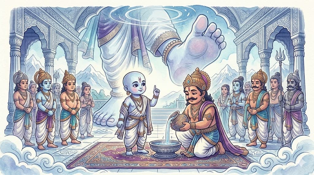 Vamana and King Bali